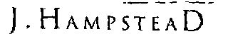J. Hampstead ( Label) Device mark 1451035 Trademark