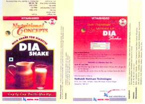 Dia Shake Device mark 1228592 Trademark