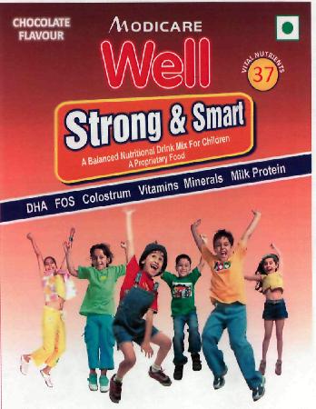 Modicare Well Strong & Smart (label) Device mark 2220731 Trademark