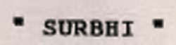 Surbhi Device mark 735233 Trademark