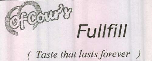 Ofcour's Fullfill Device mark 2372955 Trademark