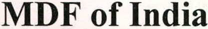 Mdf Of India Device mark 2267929 Trademark