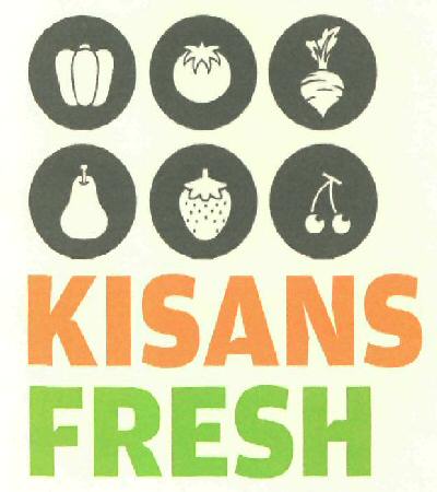 Kisans Fresh (label) Device mark 2454743 Trademark
