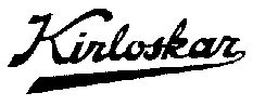 Kirloskar (letter Written In Special From) Device mark 1497845 Trademark
