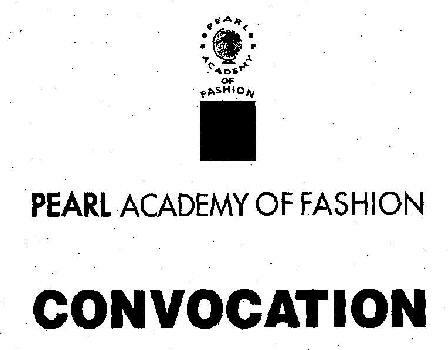 Convocation With Device Of Pearl Academy Of Fashion Device mark 2061237 Trademark