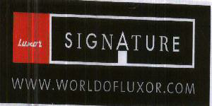 Luxar Signature (label) Device mark 1576229 Trademark