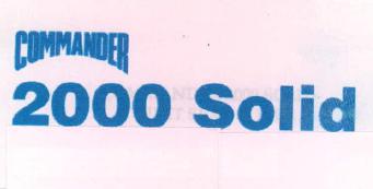 Commander 2000 Solid Device mark 2232596 Trademark