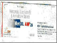 Metxl Am*25 (label) Device mark 1273989 Trademark