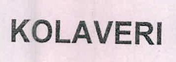 Kolaveri Device mark 2383820 Trademark
