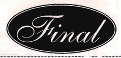 Final (lable) Device mark 1205431 Trademark