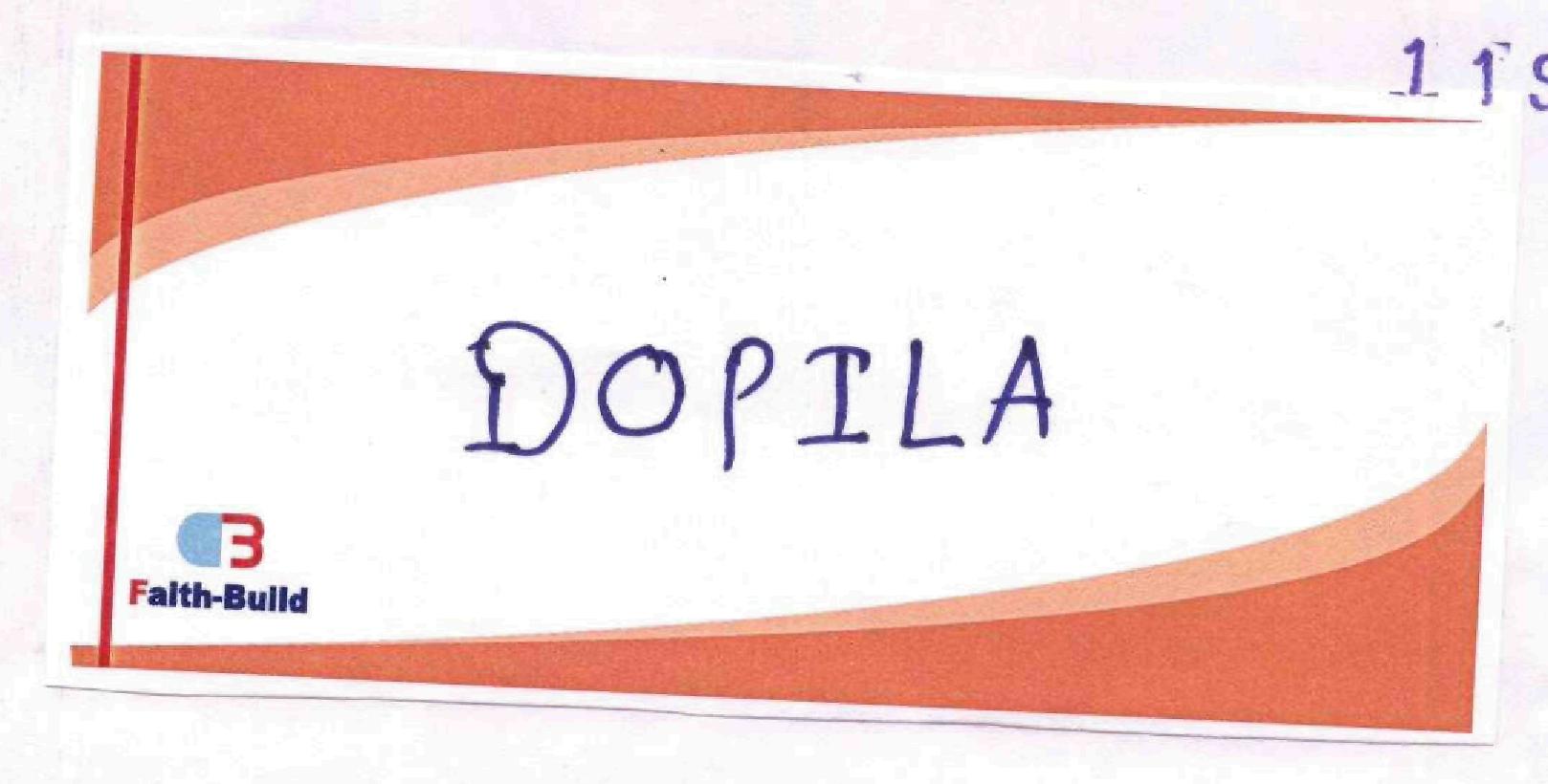 Dopila (labal) Device mark 1730623 Trademark
