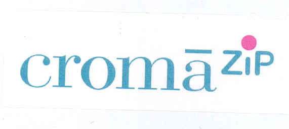 Croma Zip (label) Device mark 1745858 Trademark