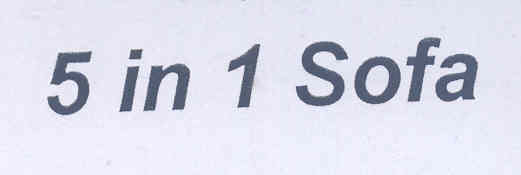 5 In 1 Sofa Device mark 1737580 Trademark