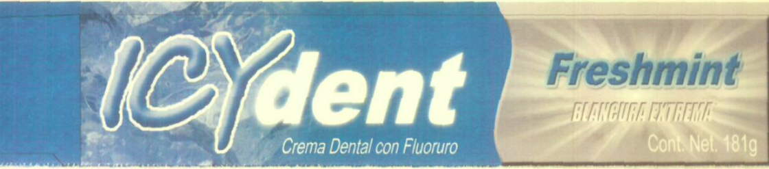 Icydent Freshmint (label) Device mark 1620028 Trademark