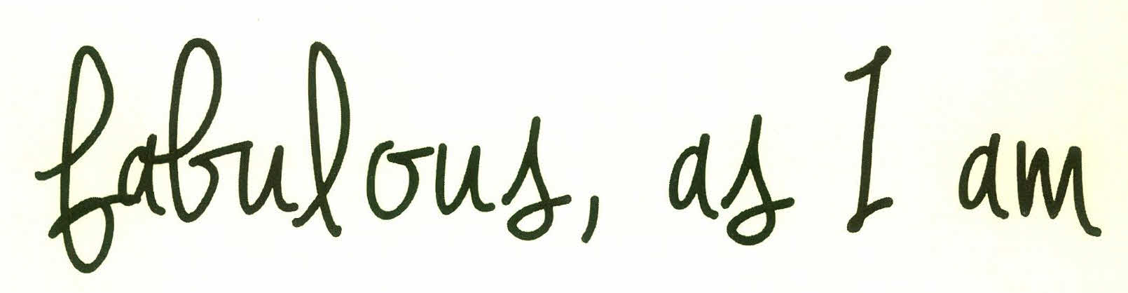 Fabulous, As I Am Device mark 2936466 Trademark