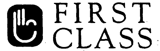 First Class (device Of Hand) Device mark 1542575 Trademark