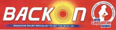 Back On Backache Relief Specialist To Get You Back On Device mark 1977178 Trademark