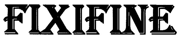Fixifine (device) Device mark 2266573 Trademark