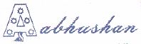 Aabhushan (special Form Writing) Device mark 1538343 Trademark