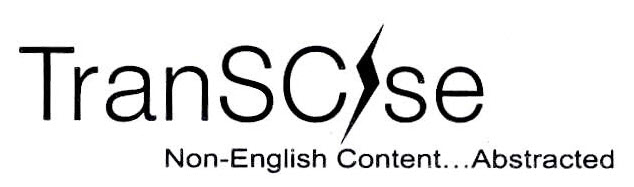 Transcise Non-english Content...abstracted Device mark 2560671 Trademark