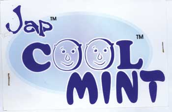Jap Cool Mint ( Label) Device mark 1323020 Trademark