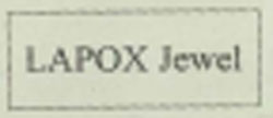 Lapox Jewel Device mark 1721903 Trademark