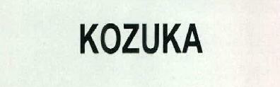 Kozuka Device mark 2342433 Trademark