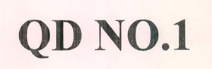 Qd No. 1 Device mark 2540081 Trademark