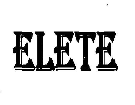Elete Device mark 2210707 Trademark