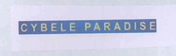 Cybele Paradise Device mark 1703623 Trademark