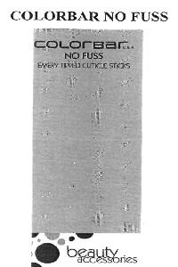 Colorbar No Fuss (label) Device mark 2567871 Trademark