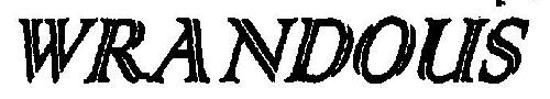 Wrandous (device) Device mark 2713643 Trademark