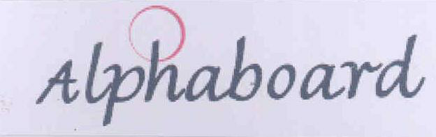 Alphaboard (label) Device mark 1686854 Trademark