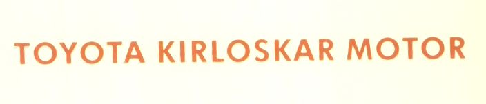 Toyota Kirloskar Motor Device mark 893571 Trademark