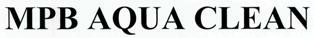 Mpb Aqua Clean Device mark 2356255 Trademark