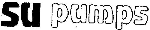 Su Pumps (label) Device mark 1358395 Trademark