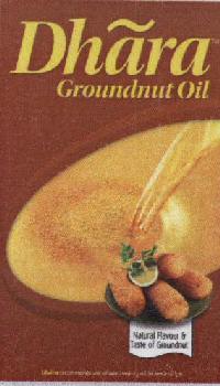 Dhara Geoundnut Oil With Label Device mark 1784256 Trademark
