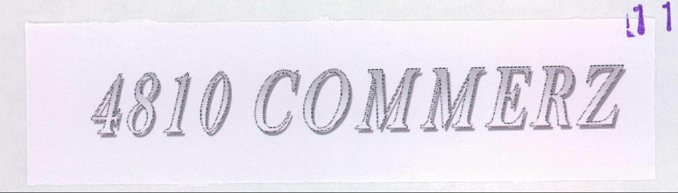 4810 Commerz Device mark 1978327 Trademark