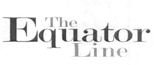 The Equator Line (device) Device mark 2522610 Trademark