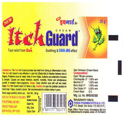 Itch Guard Device mark 1826847 Trademark