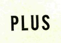 Plus [label] Device mark 675874 Trademark