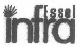 Essel Infra (letter With Outline) Device mark 1566100 Trademark
