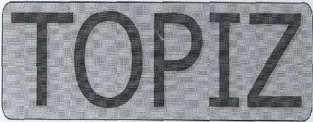 Topiz With Device Device mark 1769724 Trademark