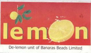 Lemon With Label Device mark 1698506 Trademark