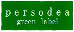 Persodea Green Lable (label) Device mark 2664338 Trademark