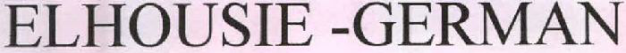 Elhousie -german Device mark 2468065 Trademark