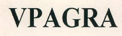 Vpagra Device mark 2675149 Trademark