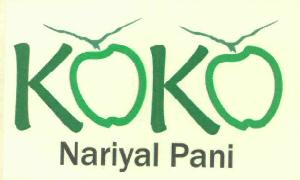 Koko Nariyal Pani Device mark 2922863 Trademark