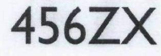 456zx Device mark 1945013 Trademark