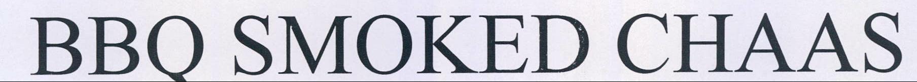 Bbq Smoked Chaas Device mark 2185690 Trademark